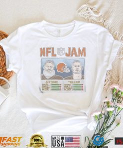 NFL Jam Cleveland Browns Bitonio And Teller shirt