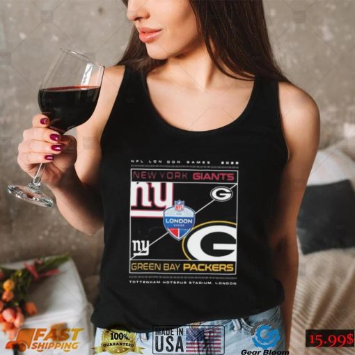 NFL London Games 2022 Green Bay Packers vs New York Giants Shirt