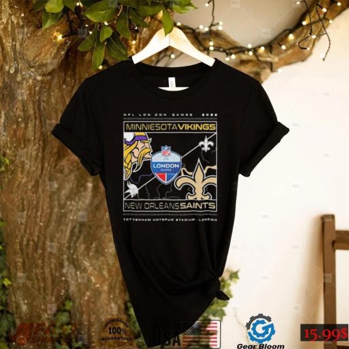 NFL London Games 2022 Orleans Saints Vs Minnesota Vikings Shirt