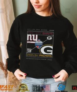 NFL Shop Match Up Green Bay Packers Vs New York Giants NFL London Games 2022 T Shirt