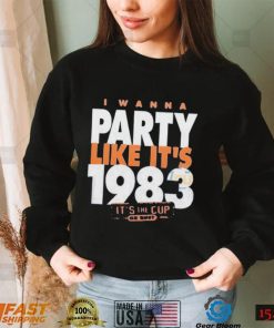 New York Pro Hockey Party Like It’s 1983 Shirt