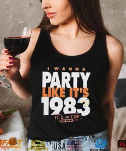 New York Pro Hockey Party Like It’s 1983 Shirt