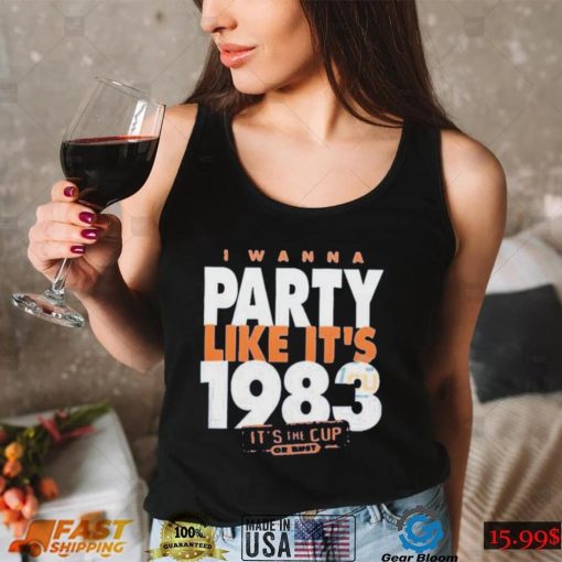 New York Pro Hockey Party Like It’s 1983 Shirt