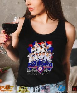 New York Yankees ALCS 2022 signatures shirt