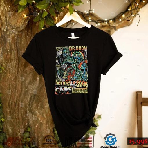 Comic Dr Doom All Caps Shirt, Mf Doom Shirt For Fans Hip Hop Underground