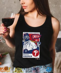 Official Bryce Harper Philadelphia Phillies 2022 National League Champions MVP shirt