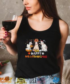 Official Dairy Cows Happy Hallothanksmas Halloween thanksgiving Christmas shirt