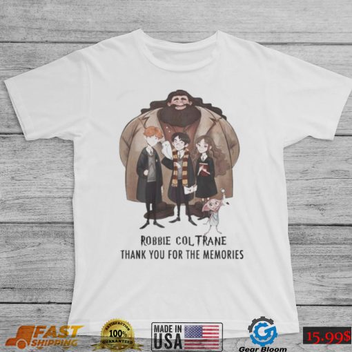 Official Harry Potter Robbie Coltrane thank you for the memories shirt