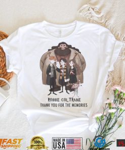 Official Harry Potter Robbie Coltrane thank you for the memories shirt