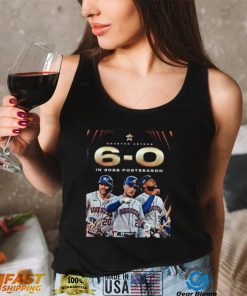 Official Houston Astros 6 0 in 2022 Postseason shirt