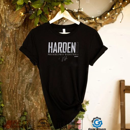 Official James Harden Philadelphia Basketball Elite signature shirt