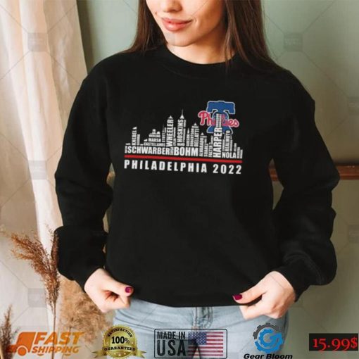 Official Philadelphia 2022 Philadelphia Phillies team city shirt