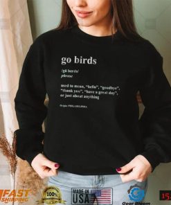 Official Philadelphia Go Birds Definition Shirt