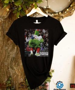 Official Phillie Phanatic Philadelphia Phillies Parental Advisory explicit content shirt