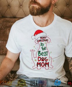 Official Santa Dachshund Merry Christmas to the best Dog Mom shirt