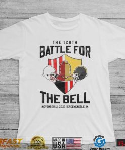 Official The 128th Battle for the bell november 12 2022 Greencastle In shirt