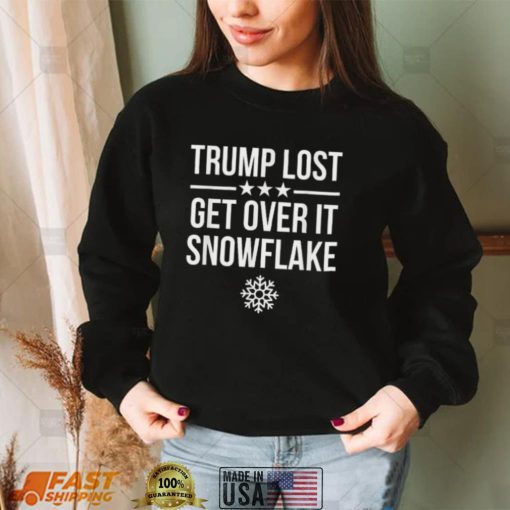 Official Trump Lost Get Over It Snowflake 2022 shirt