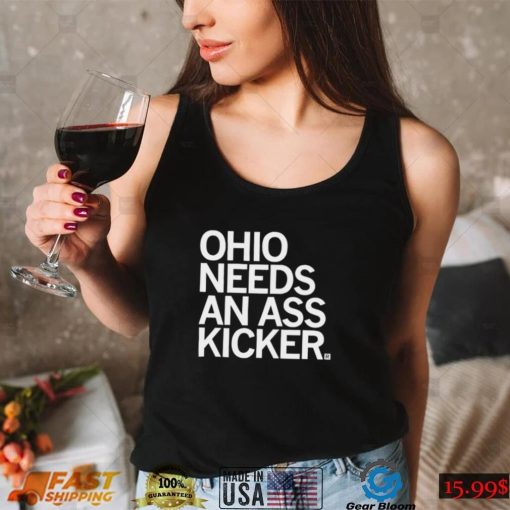 Ohio needs an ass kicker logo shirt