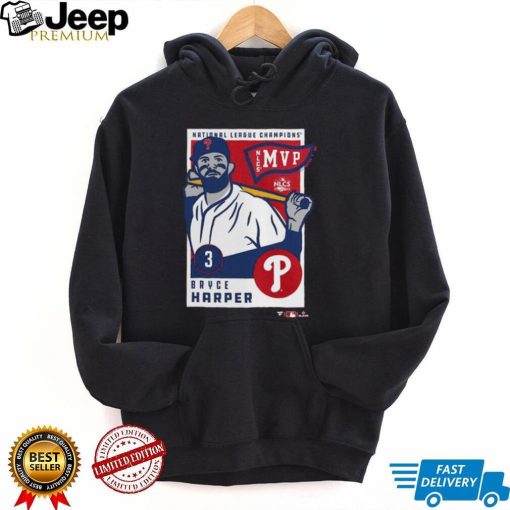 Official Bryce Harper Philadelphia Phillies 2022 National League Champions MVP shirt