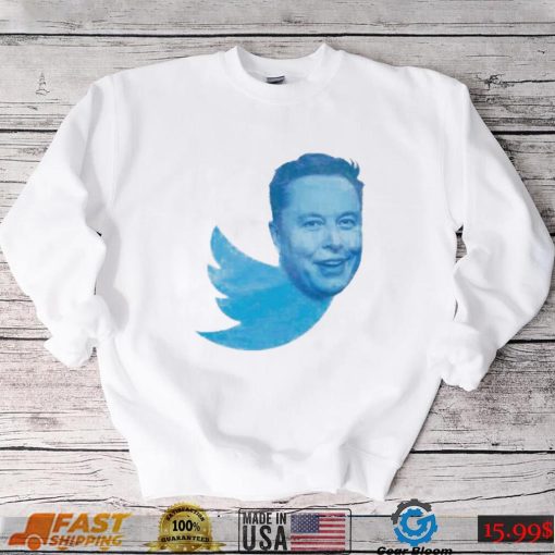 Blue Bird Elon Musk Twitter Shirt