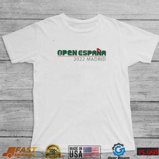 Open de Espana 2022 Madrid logo shirt