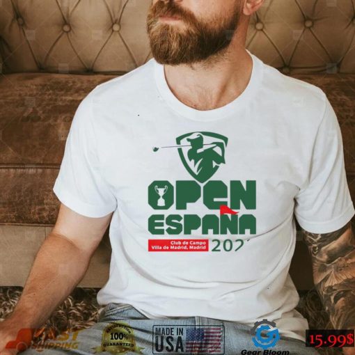 Open de Espana Club de Campo Villa de Madrid 2022 logo shirt