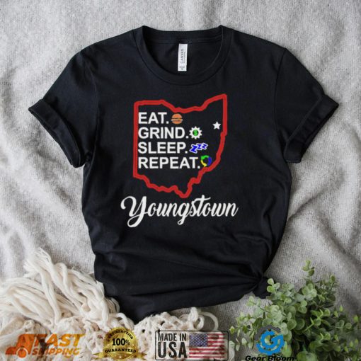 Original eat grind sleep repeat youngstown tim ryan tim ryan shirt