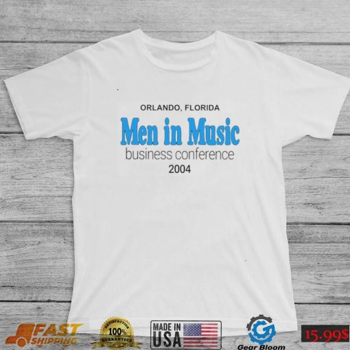 Orlando Florida Men In Music Business Conference 2004 Shirt