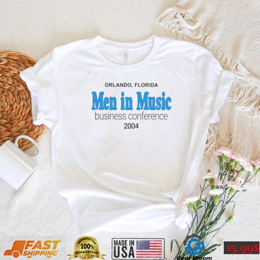 Orlando Florida Men In Music Business Conference 2004 Shirt