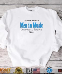 Orlando Florida Men In Music Business Conference 2004 Shirt