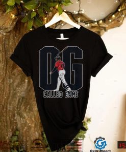 Oscar Gonzalez Cleveland Guardians OG Called Game Shirt