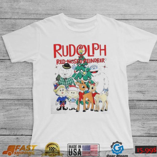 RUDOLPH THE RED NOSED REINDEER CHRISTMAS SHIRT