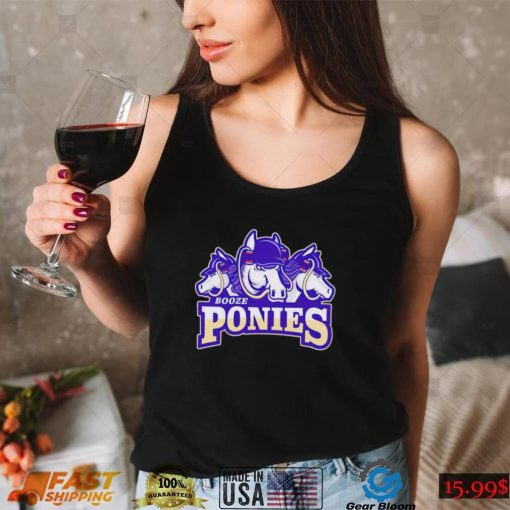 The Dozen Booze Ponies S3 logo shirt