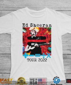 Ed Sheeran T Shirt Tour 2022, Merch Ed Sheeran 2022 Sweatshirt For Fans