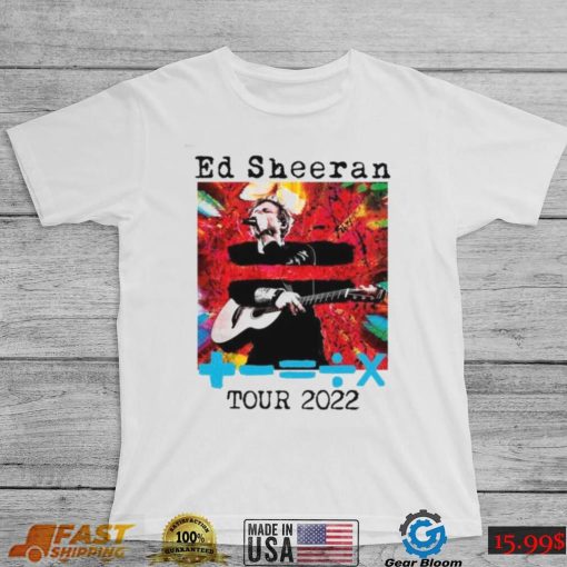 Ed Sheeran T Shirt Tour 2022, Merch Ed Sheeran 2022 Sweatshirt For Fans