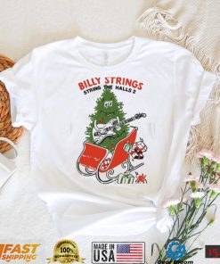 Christmas billy strings string the halls 2 shirt