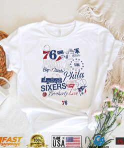 Philadelphia 76 let’s go Sixers Ring the Bell make some noise Brotherly Love shirt