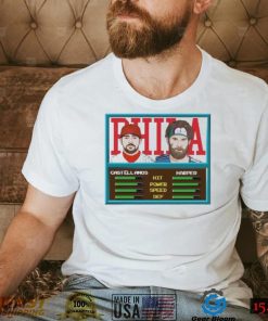 Philadelphia Phillies Bryce Harper Nick Castellanos Video Game Style Shirt