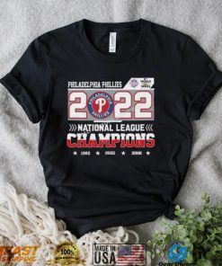 Philadelphia phillies 3x national league champions 2022 shirt