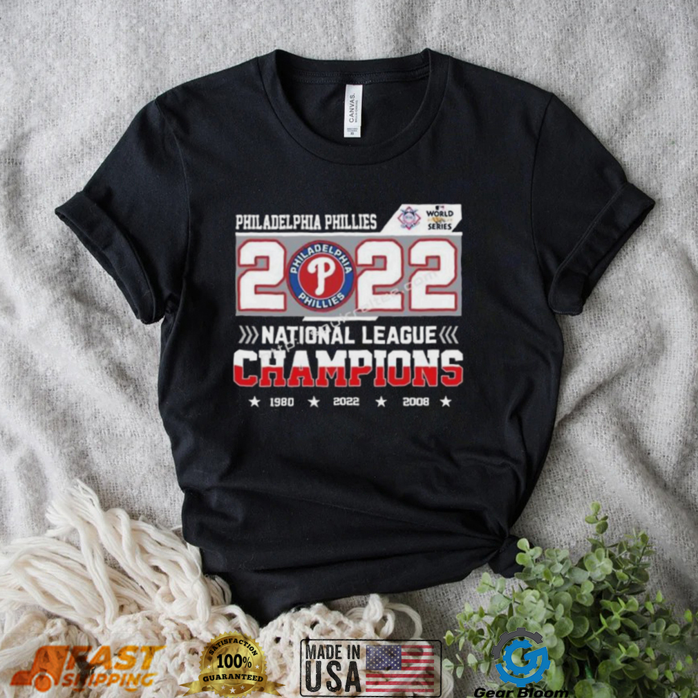 Philadelphia phillies 3x national league champions 2022 shirt - Gearbloom