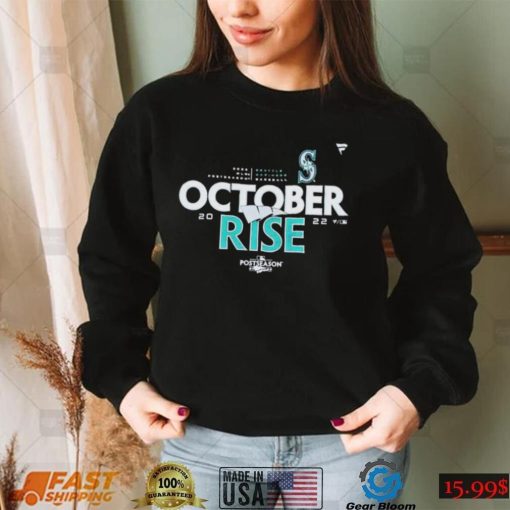 Postseason 2022 AL Wild Card Seattle Mariners October Rise Shirt