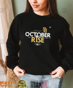 Postseason 2022 NL Wild Card San Diego Padres October Rise Shirt