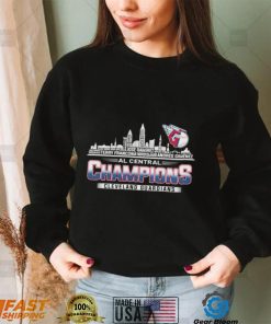 Cleveland Guardians Skyline 2022 AL Central Champions Shirt