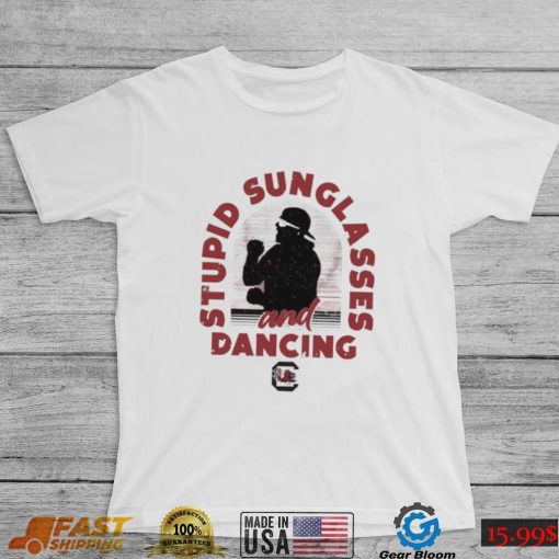 South Carolina Gamecocks stupid sunglasses and dancing shirt