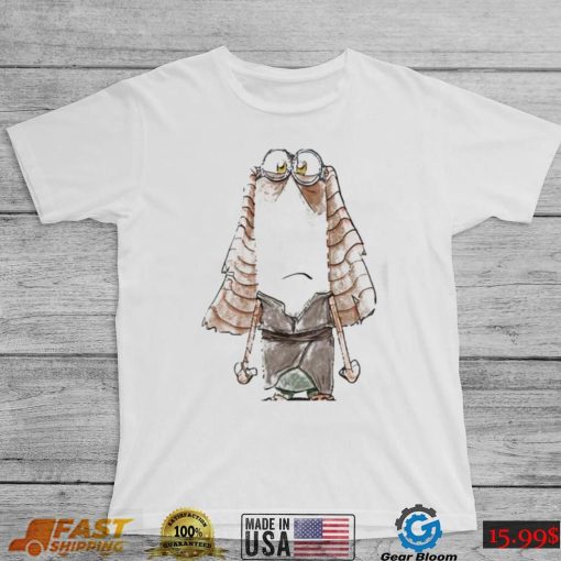 Cute chibI art jar jar binks Star wars shirt