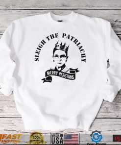 RBG sleigh the patriarchy merry resistmas shirt