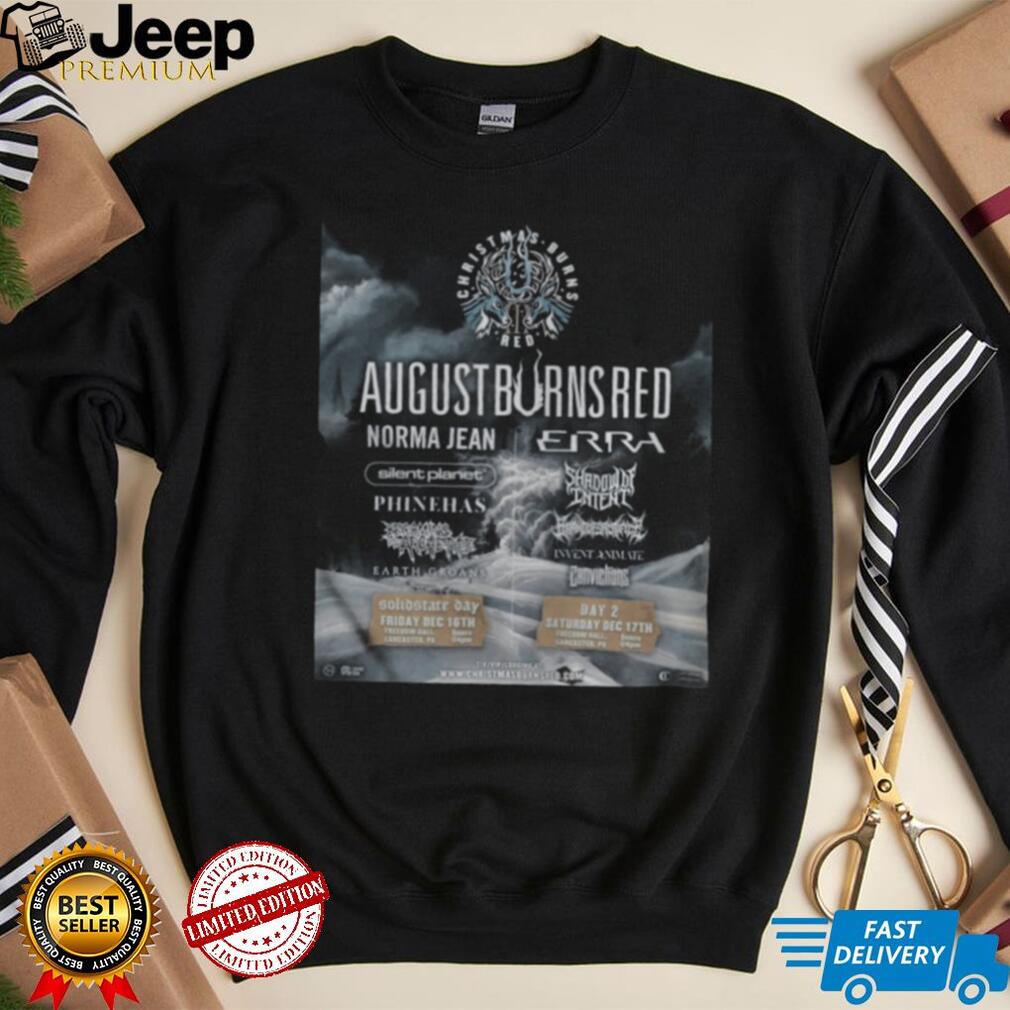 August Burns Red Announce 2022 Christmas Burns Red Shirt - teejeep