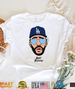 Bad Bunny Dodgers Shirt Los Angeles Dodgers MLB Shirtv