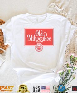 Retro Old Milwaukee Beer Logo T Shirt