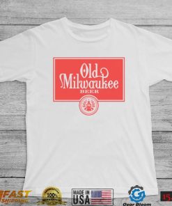 Retro Old Milwaukee Beer Logo T Shirt
